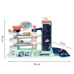 IMEX Toys XL garáž s interaktívnym posuvným výťahom