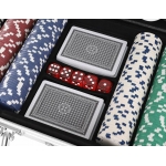 TFY No.9554 Poker set v kufri s 300 ks žetónov