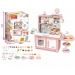 iMex Toys detská interaktívna kuchynka 100cm Gourmet ružová