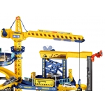 iMex Toys interaktívna garáž so žeriavom 2v1 Construction set 663-802