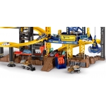 iMex Toys interaktívna garáž so žeriavom 2v1 Construction set 663-802