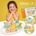 iMex Toys drevený čajový set, 15 dielov