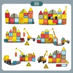 iMex Toys Magnetická stavebnice Magnetic Tiles Industry 42ks