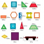 iMex Toys magnetická stavebnica 130 ks Construction