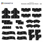 Connetix Roads Creative Pack 48ks 