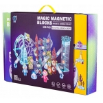 iMex Toys Magnetická stavebnica - Interaktívna guličková dráha 129 ks